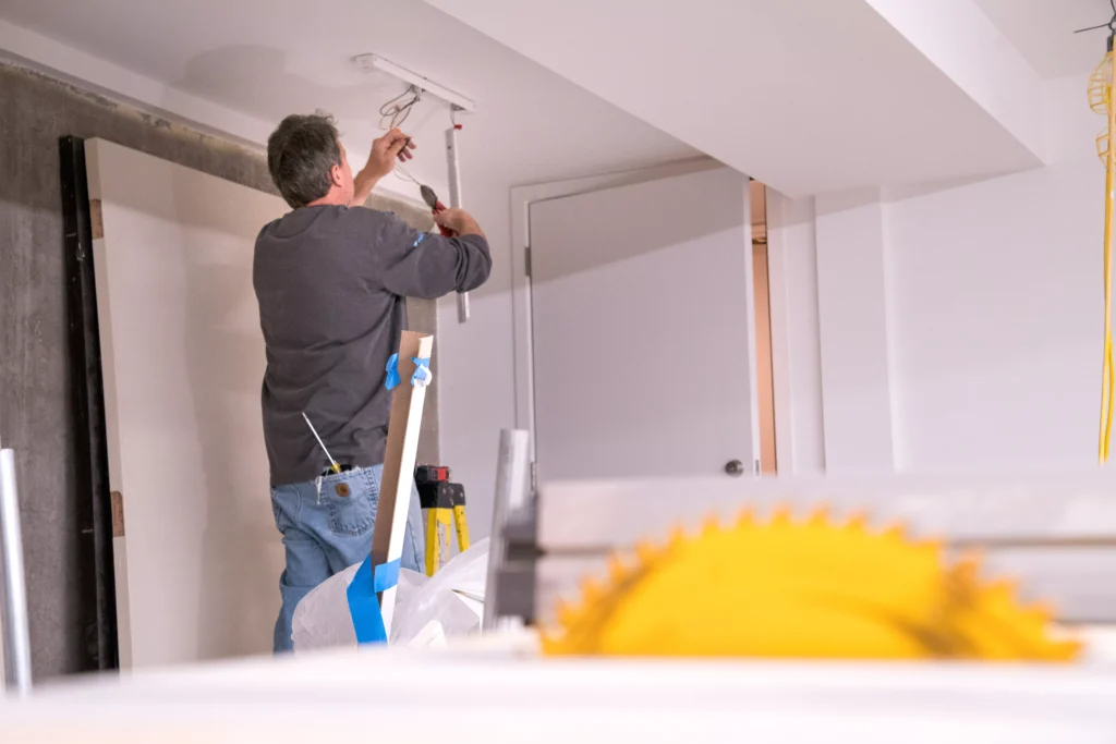 a person performing electrical services in brooklyn park, mn